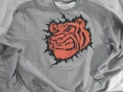 Image of Memphis Tigers Paint splatter Crewneck sweatshirt