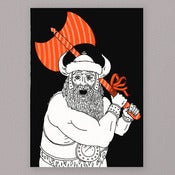 Image of BARBARIAN PRESENT -CARD