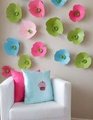 Image of I Love Candy - Paper flower
