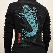 Image of Lucky Koi womens Hoodie