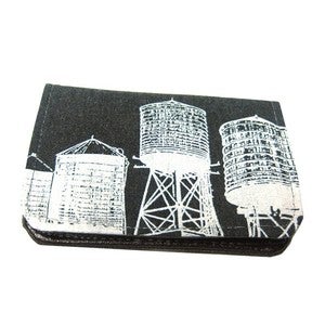Image of WaterTowers ) Slim Wallet