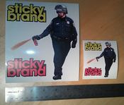 Image of The Original Pepper Spray Cop Sticker Combo pack (2 or 4 of each size)