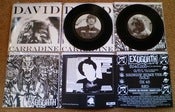 Image of IR008: DAVID CARRADINE/ EXOGORTH SPLIT 7"
