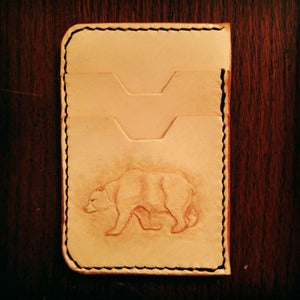 Image of Bear Card Holder Wallet