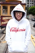 Image of "Enjoy California" White Hoody 
