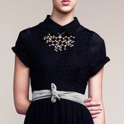 Image of Large Diamond Structure Necklace