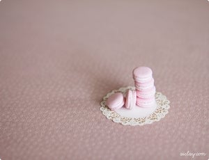 Image of Miniatures - Box of Pink Macarons