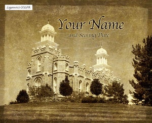 Image of Logan LDS Temple Art 002