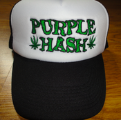 Image of Purple Hash Trucker Hat