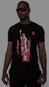 Image of Liberty and revolution black