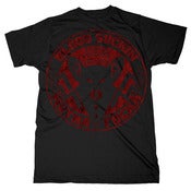 Image of Black Victory - "Blood Suckin" GUYS T RED 
