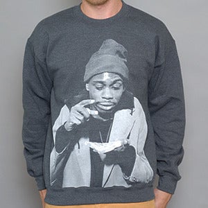 Image of The PB & Crack Crewneck Sweatshirt - Charcoal