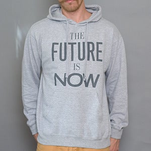 Image of The Now Hoodie - Heather Grey