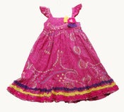Image of 776 Corsage Trim Sun Dress