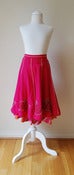 Image of 7413 Embroidered Panelled Skirt