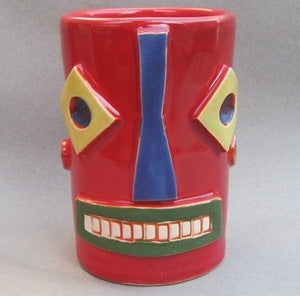 Image of Mid Century Robot Tumbler