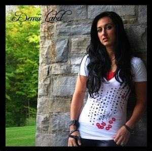 Image of Addicted I - Elizabeth Taylor inspired Deep V-Neck