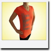 Image of 'Fierce, Sassy, Sexy' T Shirt - Tangerine