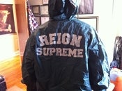 Image of Varsity Windbreaker in Forest Green (S-2XL)