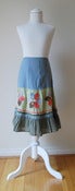 Image of 7411 Tiered Embellished Skirt
