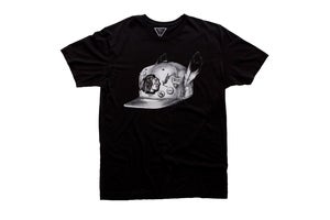 Image of TI$A SNAPBACK T-SHIRT #2 BLACK