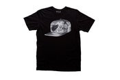 Image of TI$A SNAPBACK T-SHIRT #3 BLACK