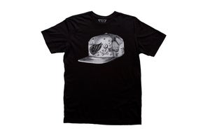 Image of TI$A SNAPBACK T-SHIRT #3 BLACK