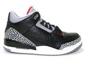 Image of Nike Air Jordan III(3) 2011 Retro "Black Cement" Edition