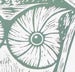 Image of "jack and walter" Limited edition relief print ON SALE HALF PRICE Owl and Mouse