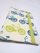 Image of Bicycle print book-style Kindle cover