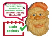 Image of Santa's NICE list (one custom handwritten note from Santa) (Card ONLY)
