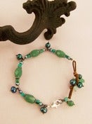 Image of Amazonite, Turquoise Mixed Medium Bracelet -- One-of-a-Kind (F792)