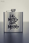 Image of Lil Miss Hot Mess - Flask