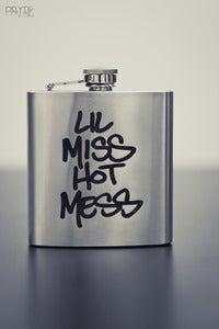 Image of Lil Miss Hot Mess - Flask
