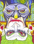 Image of TOPSY-TURVY: Batman & Joker PRINT