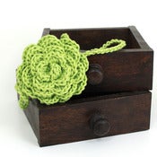 Image of Rose Headband in Spring Green