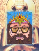 Image of Allen Ginsberg: Buddha Footprint Repitition PRINT