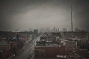 Image of LIMITED EDITION PRINT: View of Downtown Detroit