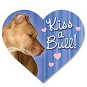 Image of Kiss-A-Bull Car Magnet