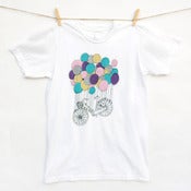 Image of Balloons & Bicycle Tee - Womens