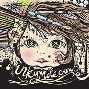 Image of Inkymole 'Dollface' Limited Edition Screen Print / NOW £10