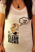 Image of CopEmNRockEm Clean Kicks Women's Tee