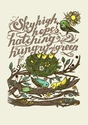 Image of Inkymole SKY HIGH print
