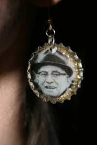 Image of Bottle Cap Earrings