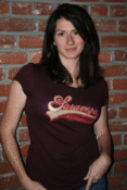 Image of Fitted Gold Glitter on Plum