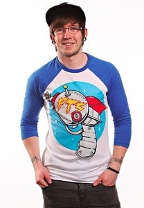 Image of RAYGUN BASEBALL RAGLAN