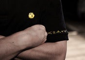 Image of Sound Pellegrino polo shirt by Phenomenon (BLACK)