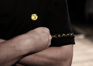 Image of Sound Pellegrino polo shirt by Phenomenon (BLACK)