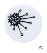 Image of SNOWFLAKE BADGE