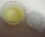 Image of custom solid perfume. 